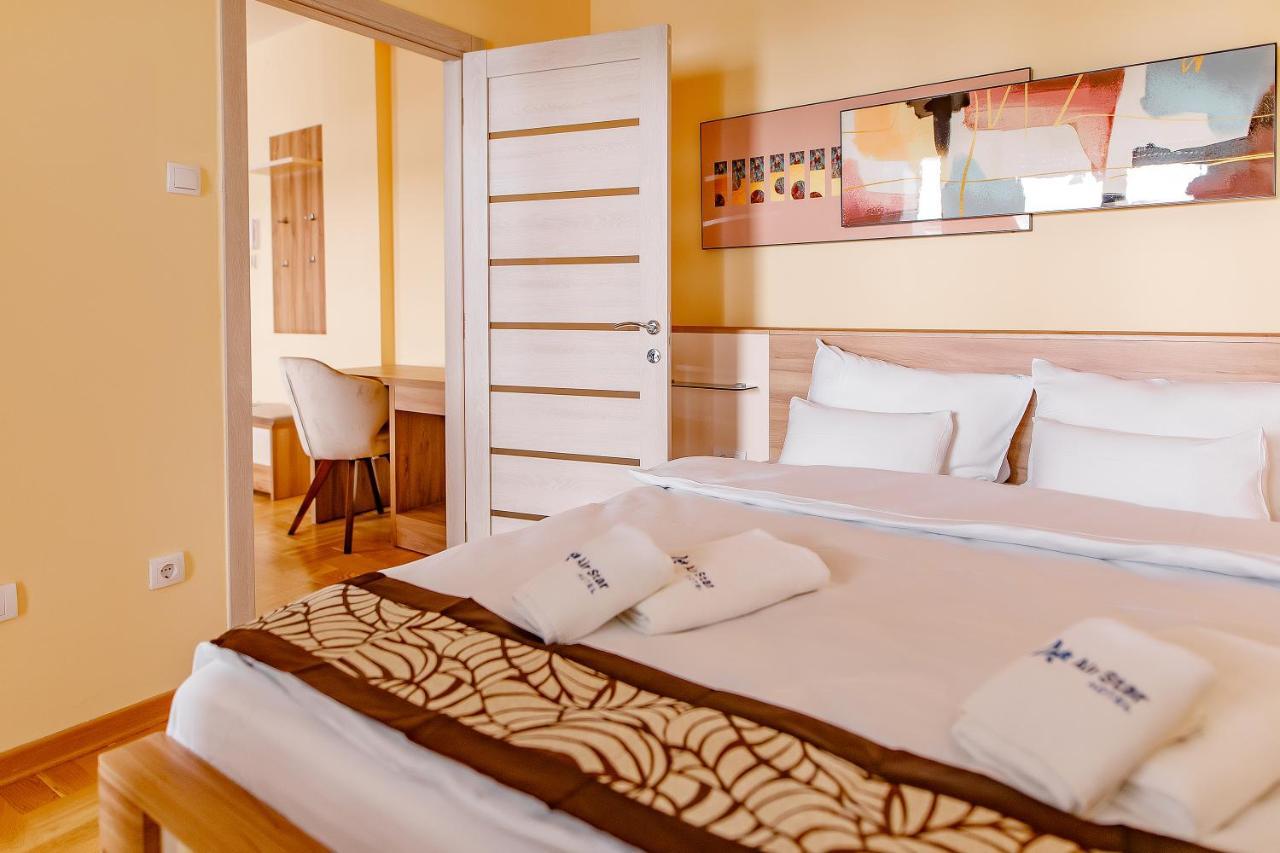 Airstar Hotel Surcin Bagian luar foto
